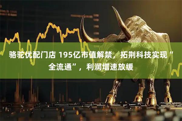 骆驼优配门店 195亿市值解禁，拓荆科技实现“全流通”，利润增速放缓